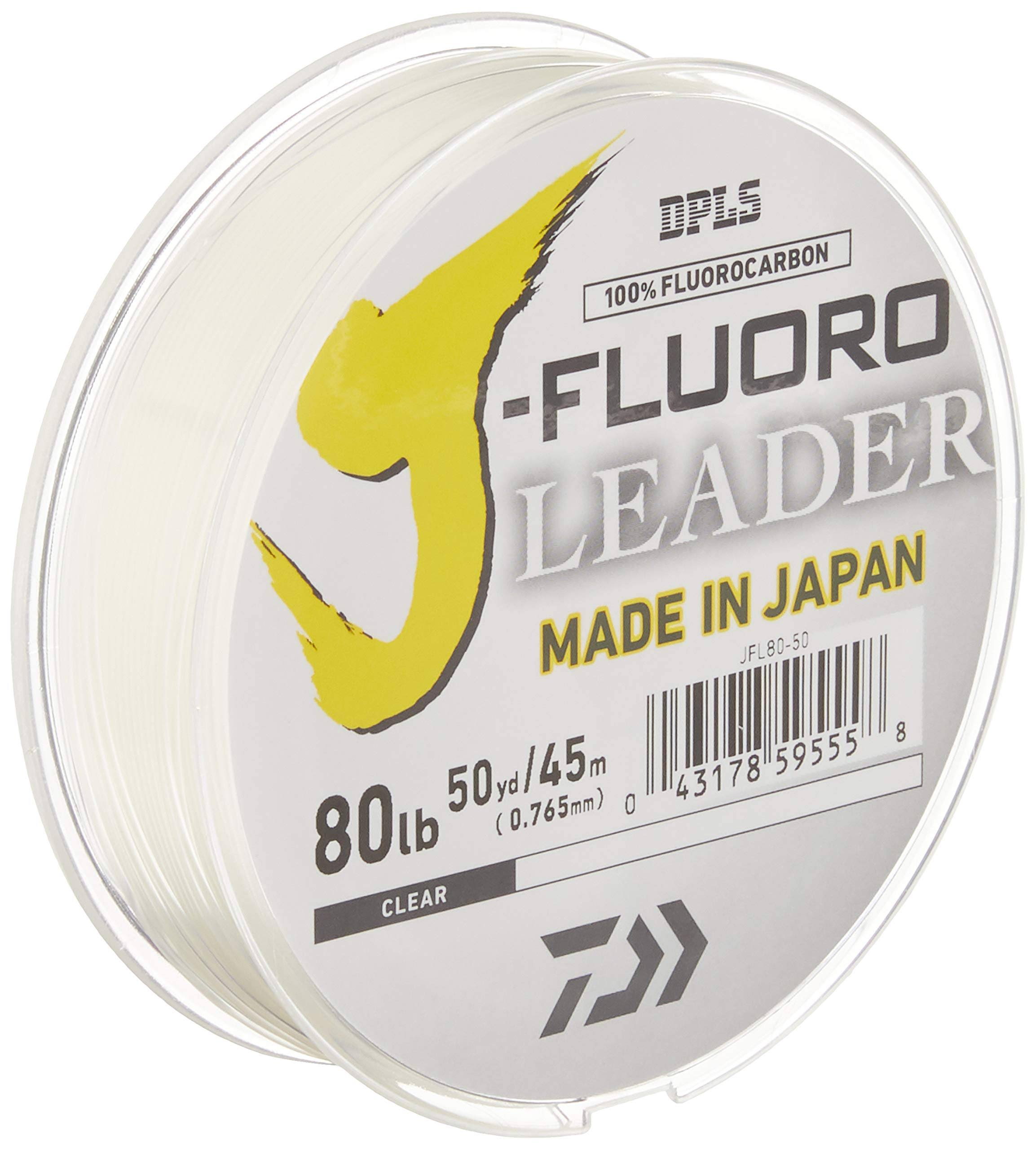 Daiwa J-Fluoro Clear Fluorocarbon Leader 50 YD