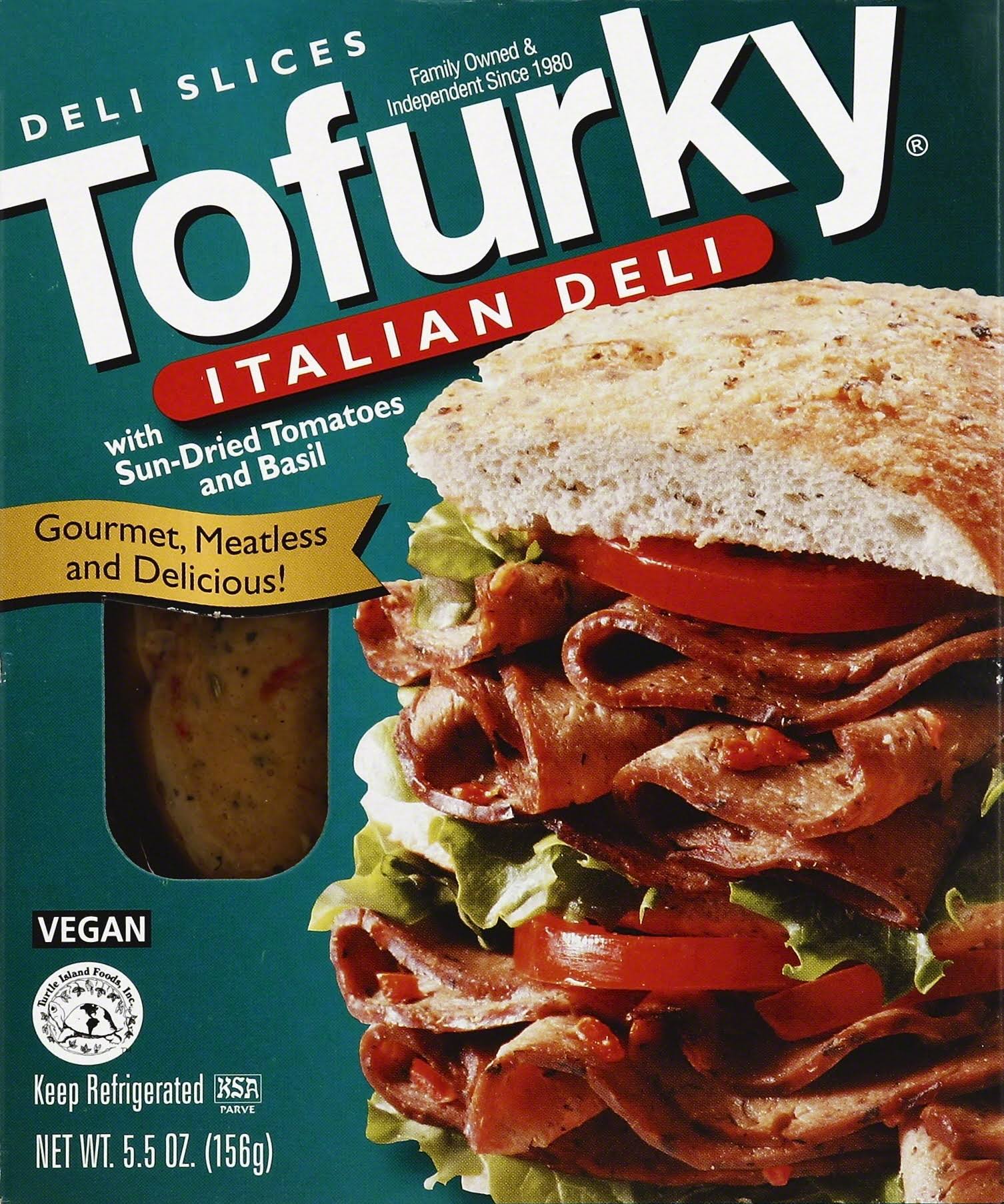 Tofurky Deli Slices, Plant-Based, Italian Style - 5.5 oz