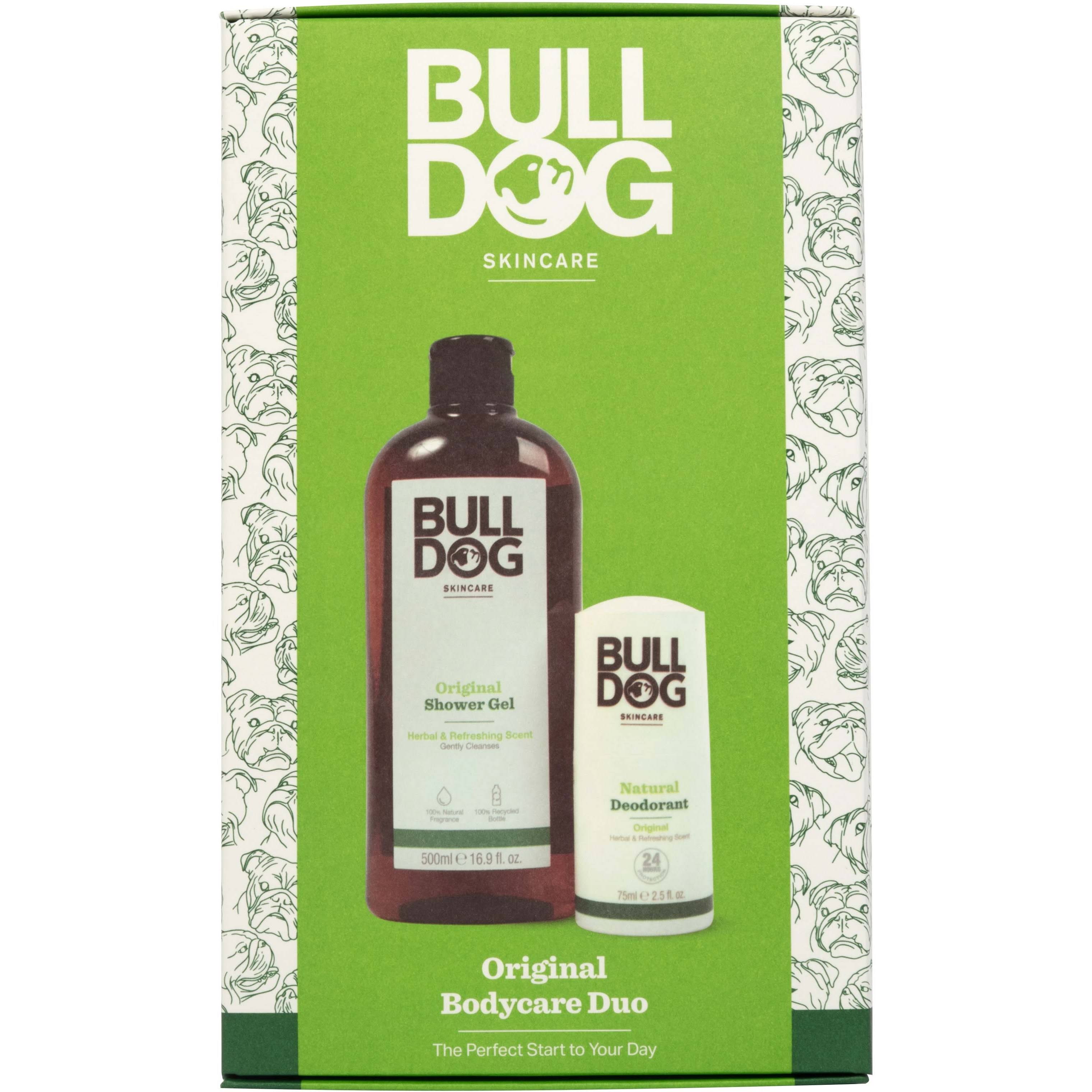 Bulldog Body Care Duo Original 2 Piece Gift Set with Shower Gel and Deodorant