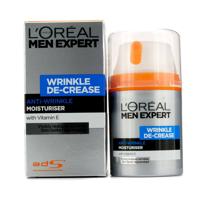 L'Oreal Men's Expert Wrinkle Decrease Anti Expression Wrinkles Moisturizing Cream - 50ml
