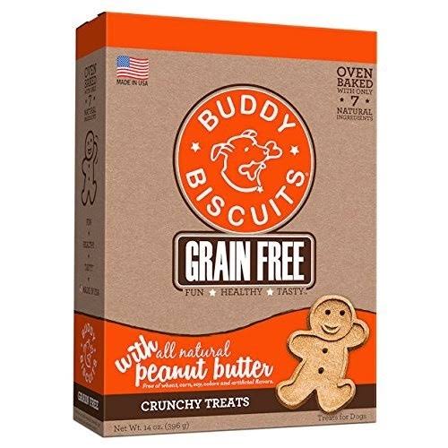 Cloud Star Grain Free Buddy Biscuits - Homestyle Peanut Butter