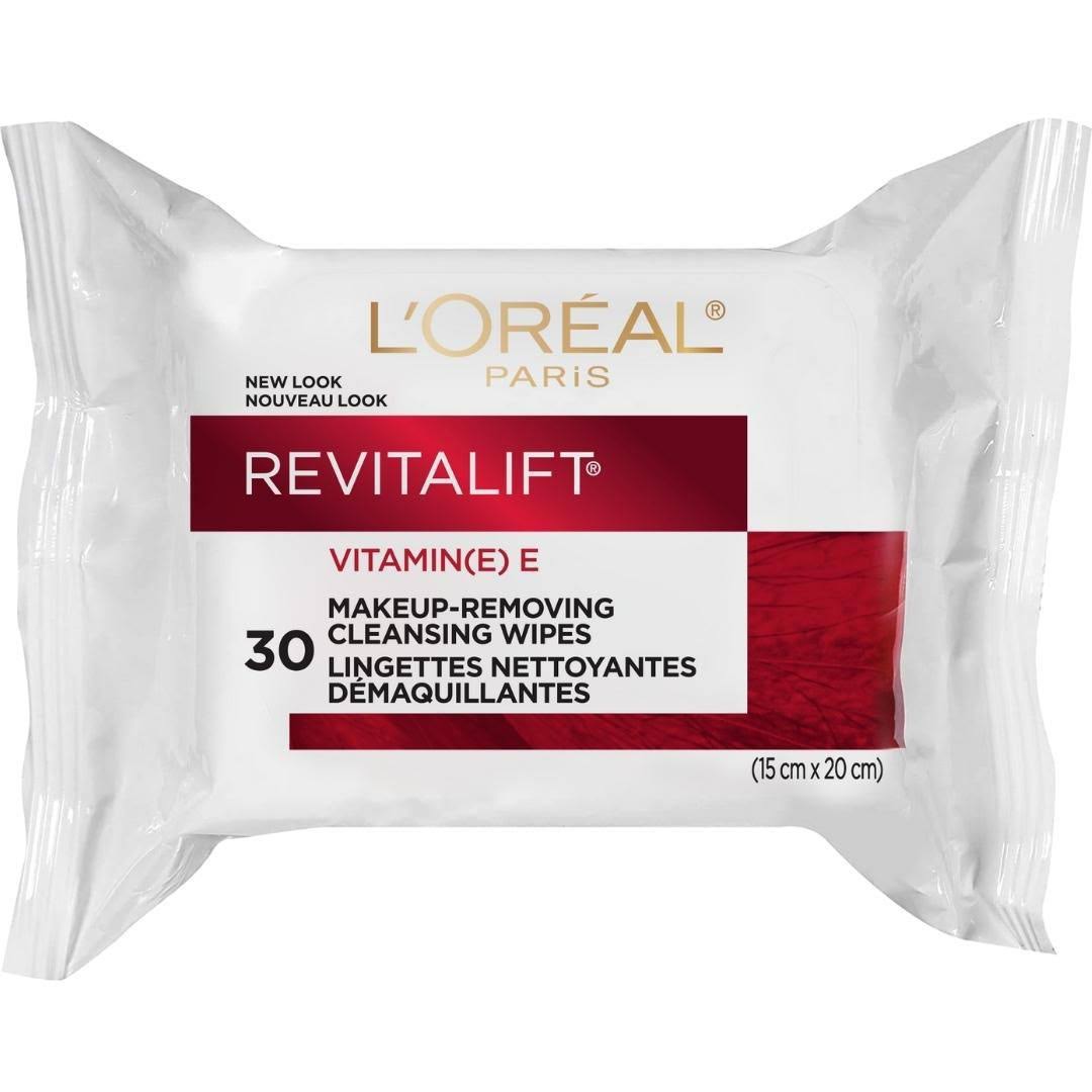 Revitalift Makeup Removing Cleansing Wipes - 30 Wipes