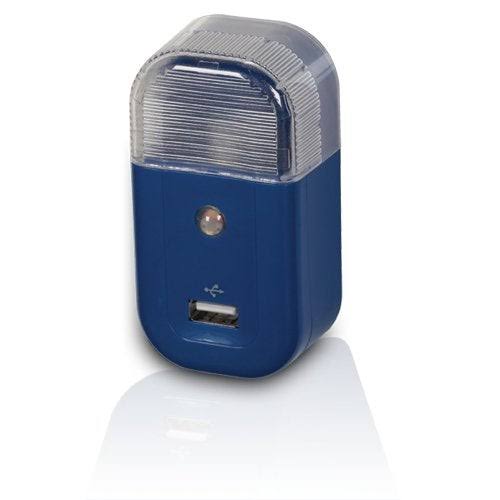 RCA USBNL3R USB Nightlight Charger - Blue