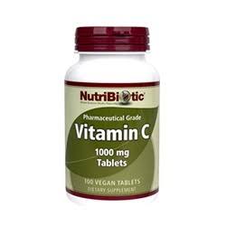 NutriBiotic Vitamin C 1000mg Tablets - x100