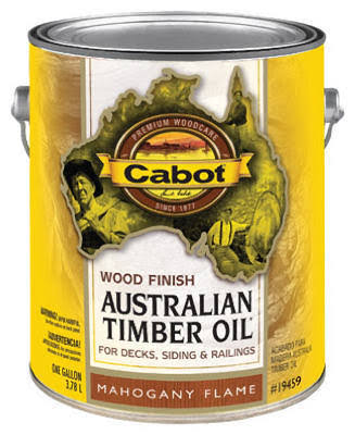 Cabot Australian Timber Oil - Mahogany Flame, 3.78l