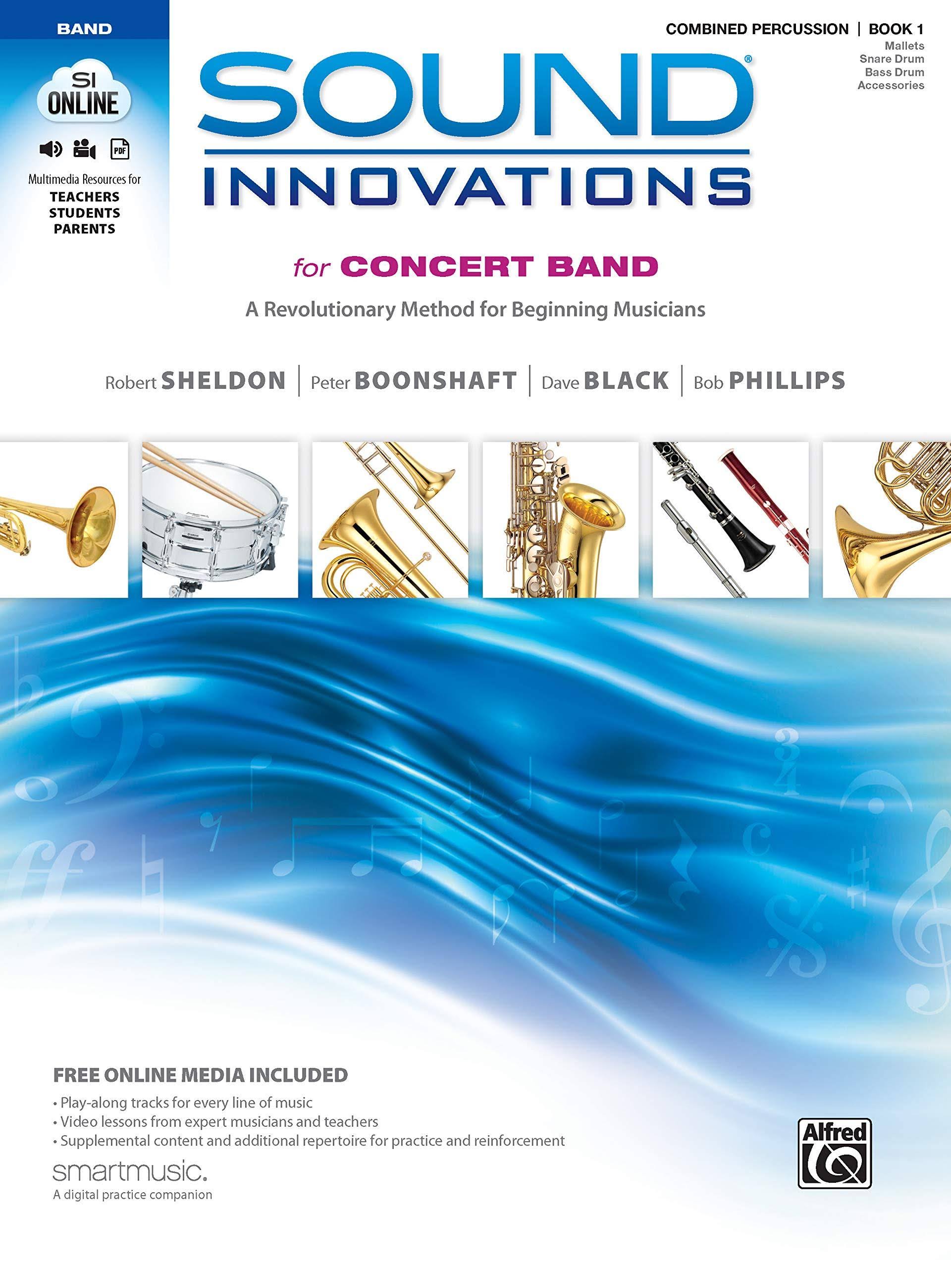 Alfred Sound Innovations for Concert Band Music Book - Book 1 For Percussion, Alfred Publishing