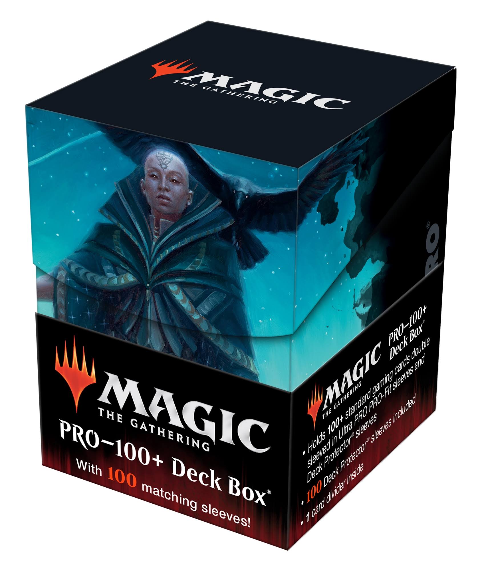 Magic: Commander Adventures in The Forgotten Realms Pro 100+ Deck Box, 100 Sleeves - Sefris