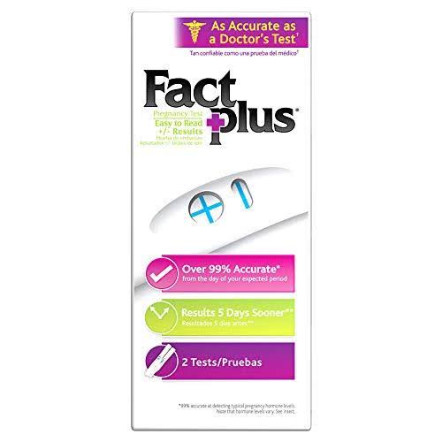 Fact Plus Select One Step Pregnancy Tests - 8pk