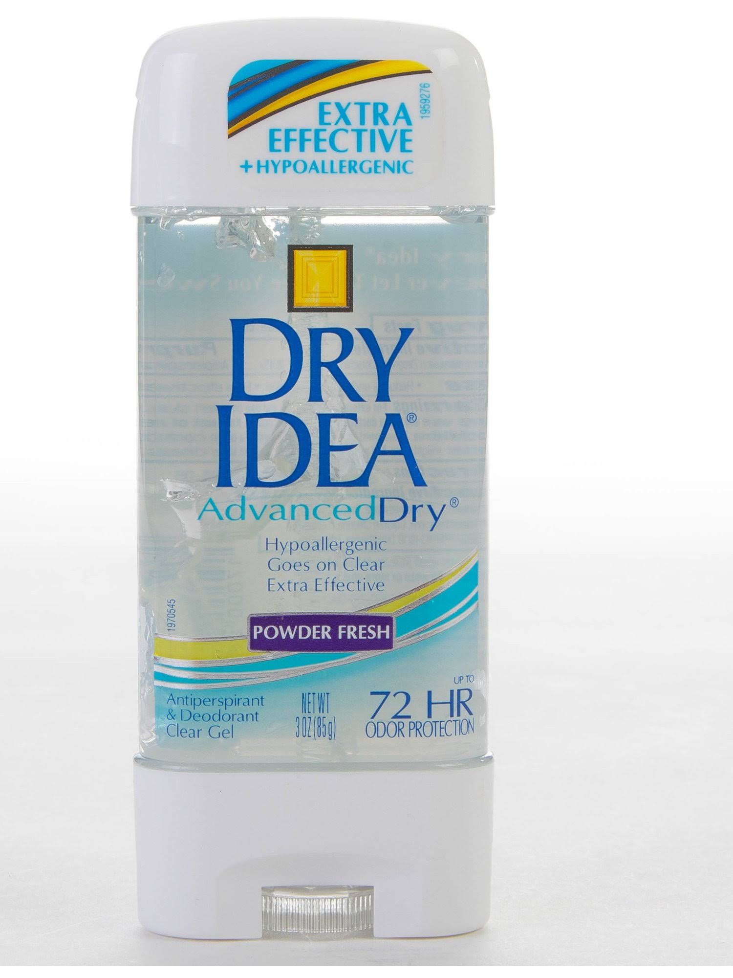 Dry Idea Antiperspirant Deodorant Gel, Powder Fresh, 3 Ounce (Pack Of