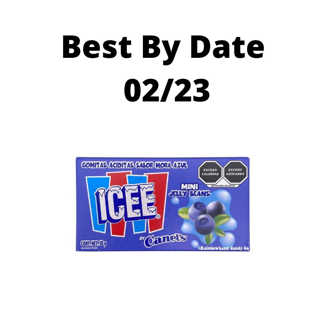 Icee Blueberry Jelly Beans