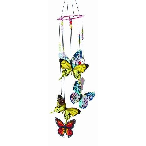 Spoontiques Butterfly Handpainted Metal Chime
