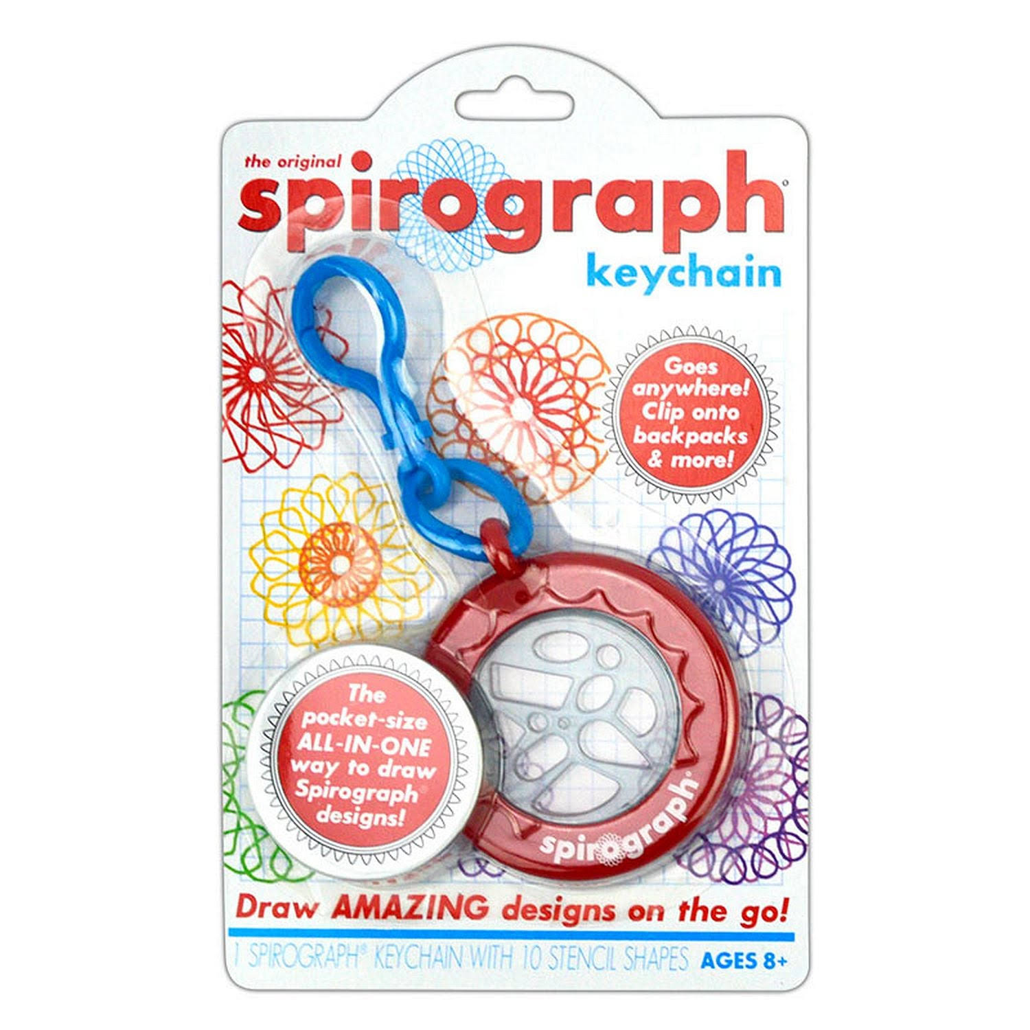 Spirograph Keychain - Each