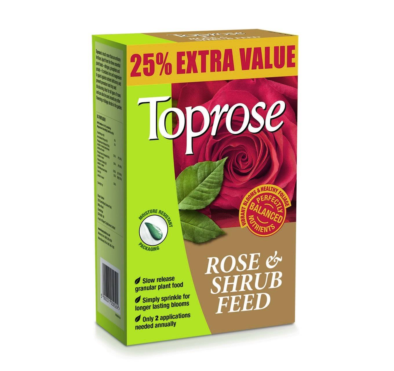 Toprose Rose & Shrub Feed - 1kg