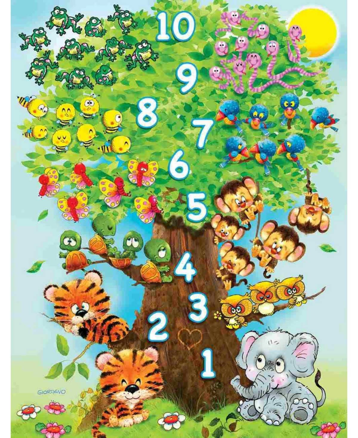 Springbok Counting Tree 36-Piece Jigsaw Puzzle