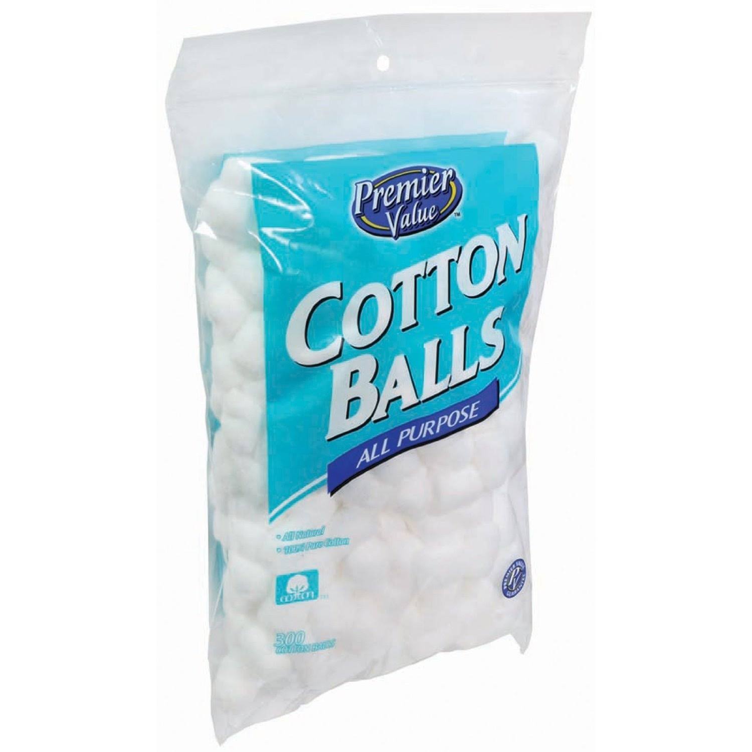 Premier Value Cotton Balls - 300ct