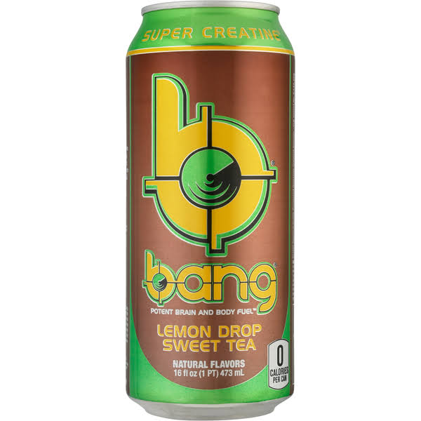 Bang Super Creatine Sweet Tea, Lemon Drop - 16 fl oz