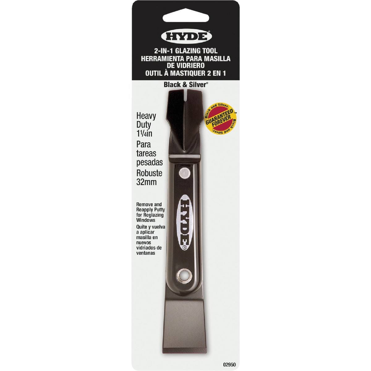 Hyde Tools 2in1 Putty Knife - 1.25"