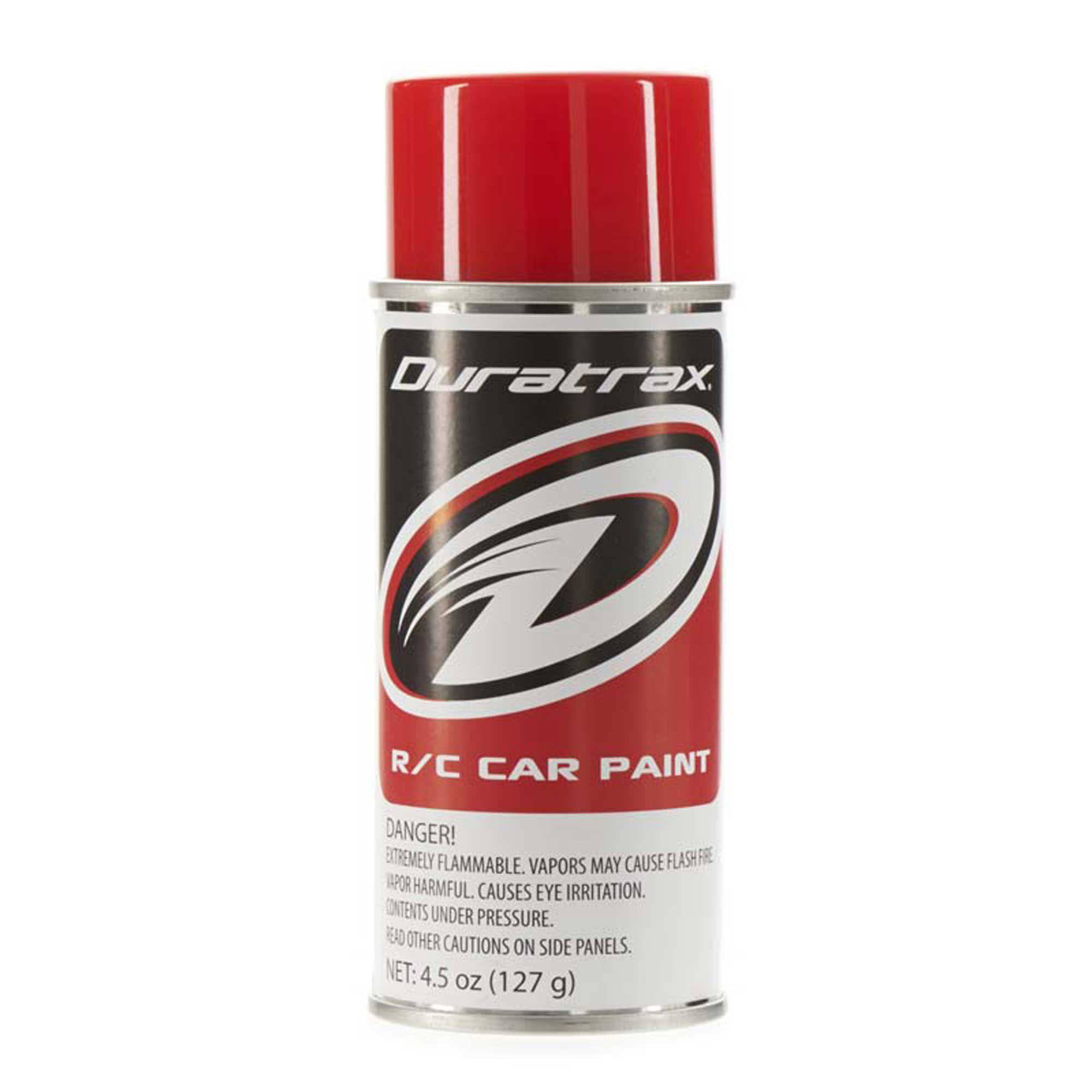 Duratrax Polycarb Spray - Bright Red, 4.5oz