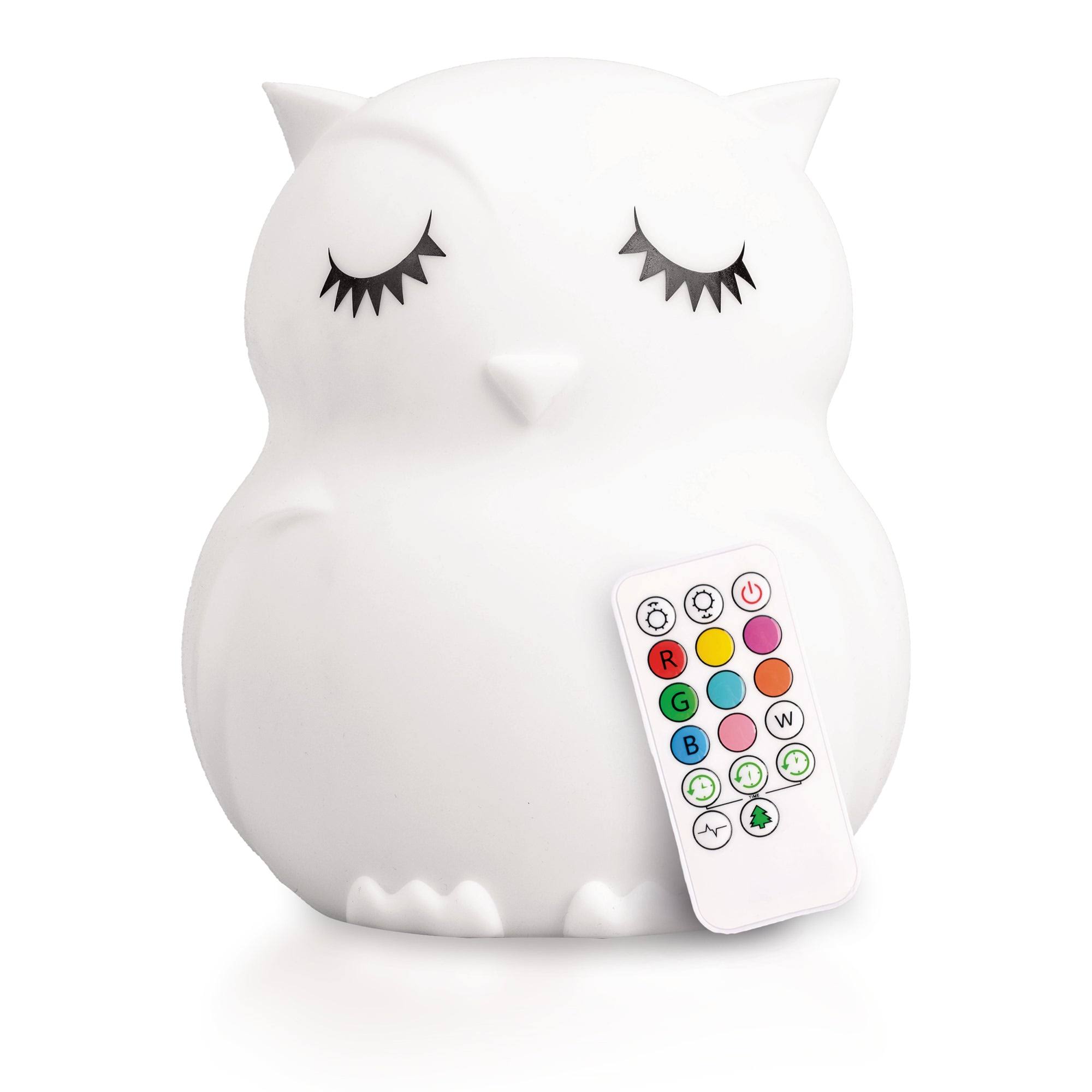 LumiPets Owl Night Light & Remote