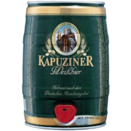 Kapuziner Weisse, 5 Liter Keg