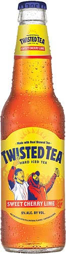 Twisted Tea Hard Iced Tea, Sweet Cherry Lime - 6 pack, 12 fl oz bottles