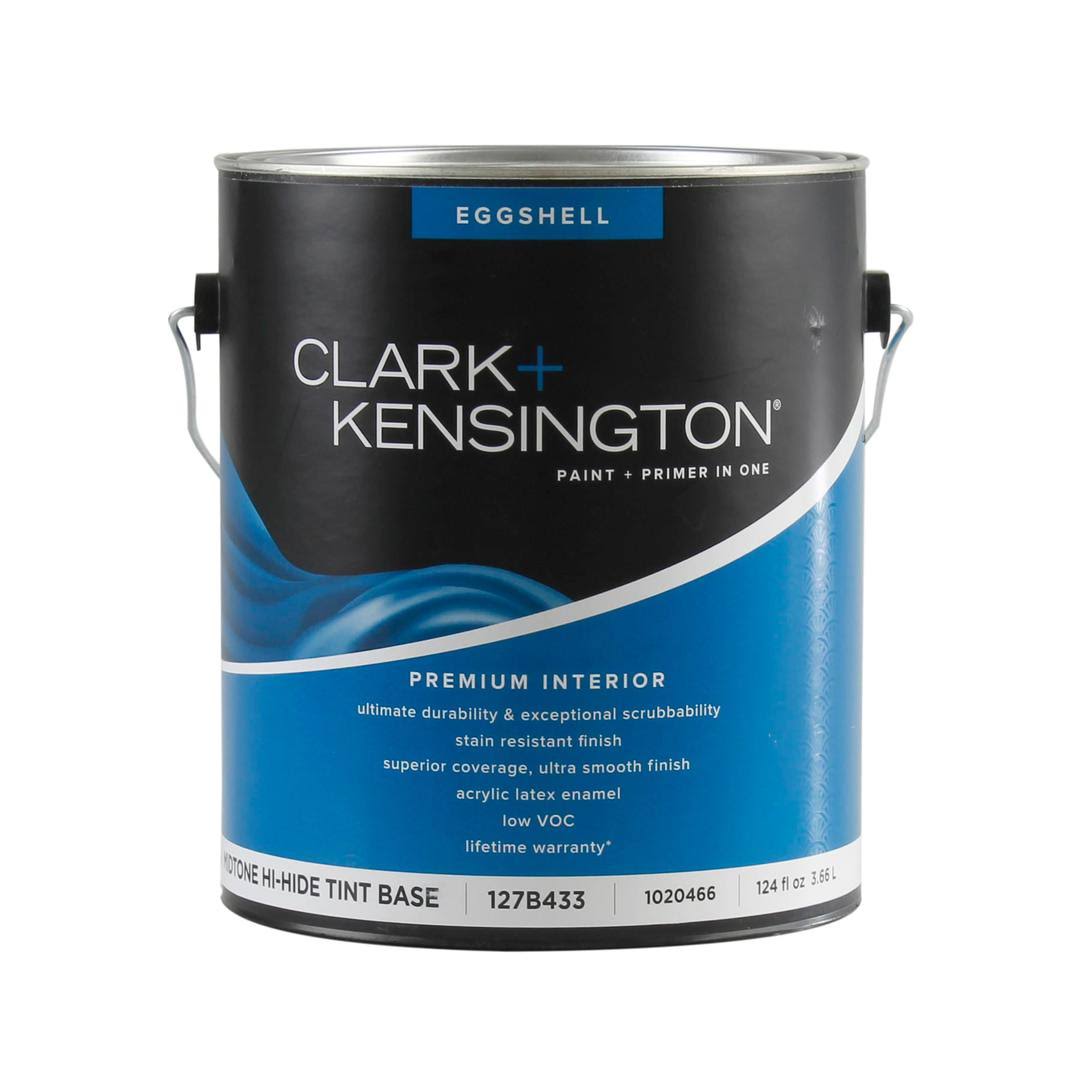 Clark+Kensington Eggshell Tint Base Mid-tone Base Acrylic Latex Premium Paint Interior 1 gal.