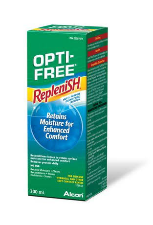 OPTI-FREE Replenish Multi-Purpose Disinfecting Solution 300ml