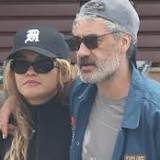 Rita Ora, 31, dons clinging jacket and leggings as she and beau Taika Waititi, 46, are joined at the hip after brunch in LA