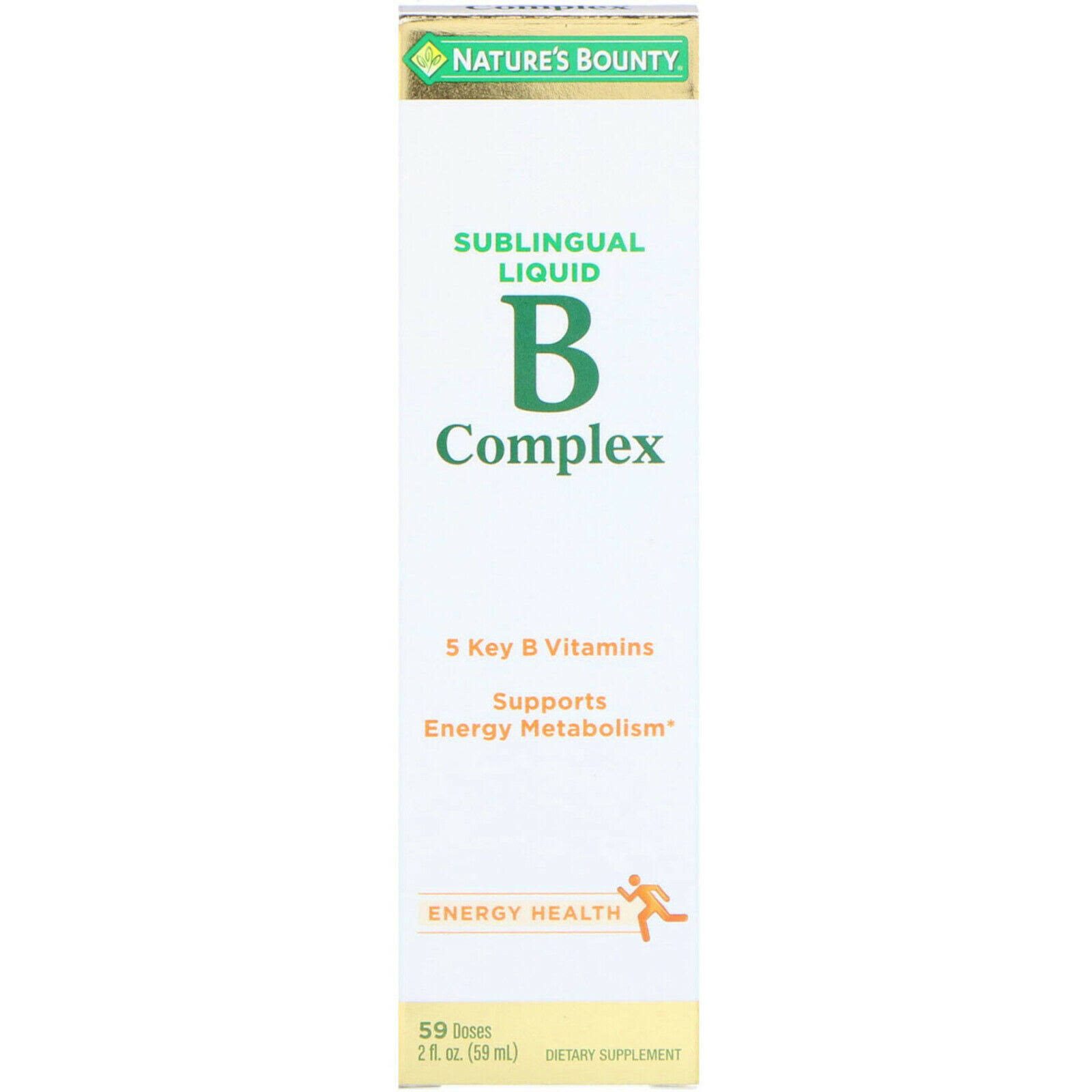 Nature's Bounty B Complex with B12 Sublingual Liquid Dietary Supplement - 2oz