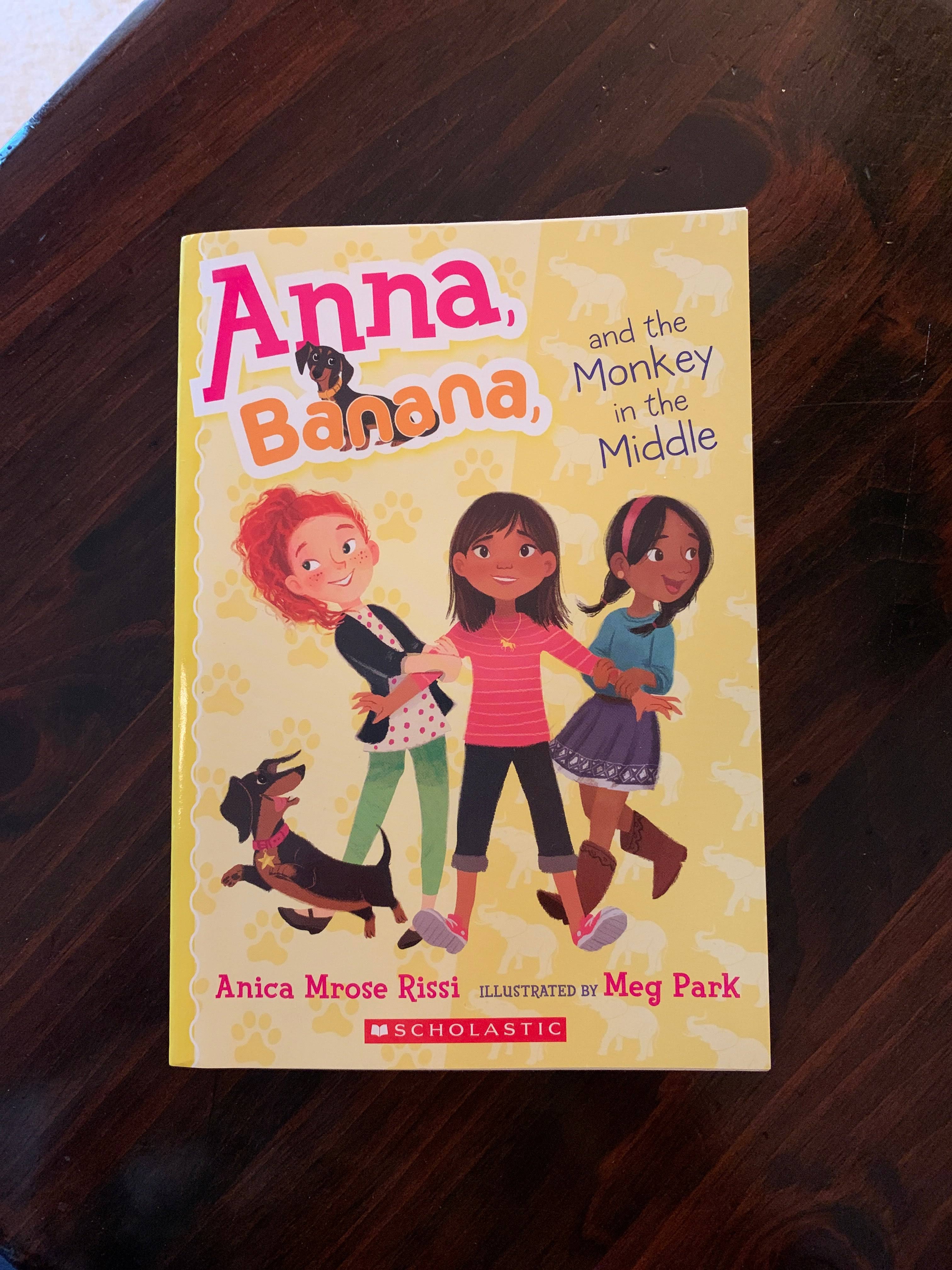 Anna, Banana, and the Monkey in the Middle by Anica Mrose Rissi - 0545888603 by Scholstic | Thriftbooks.com