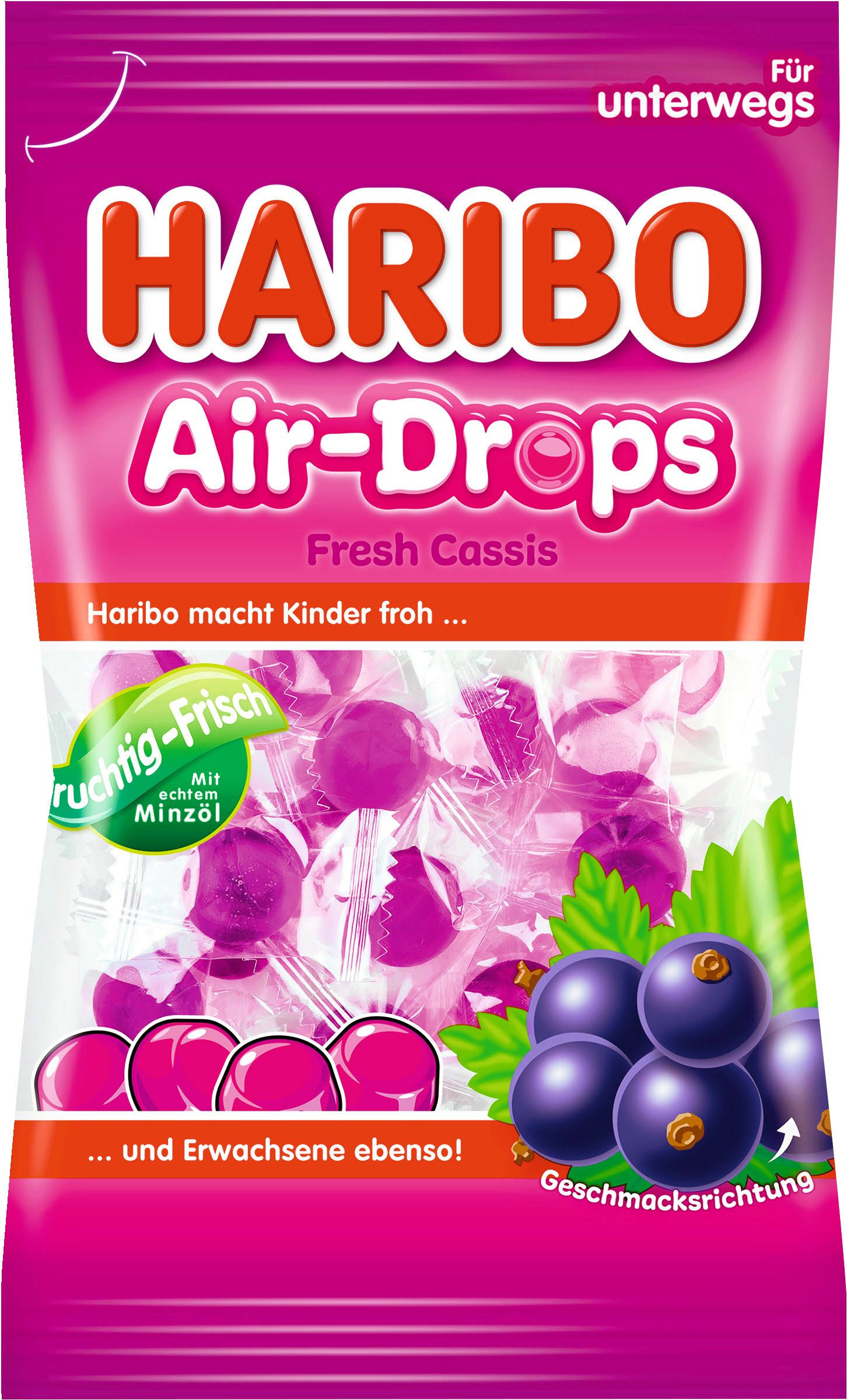 Haribo Air Drops Mint&blueberry 100g
