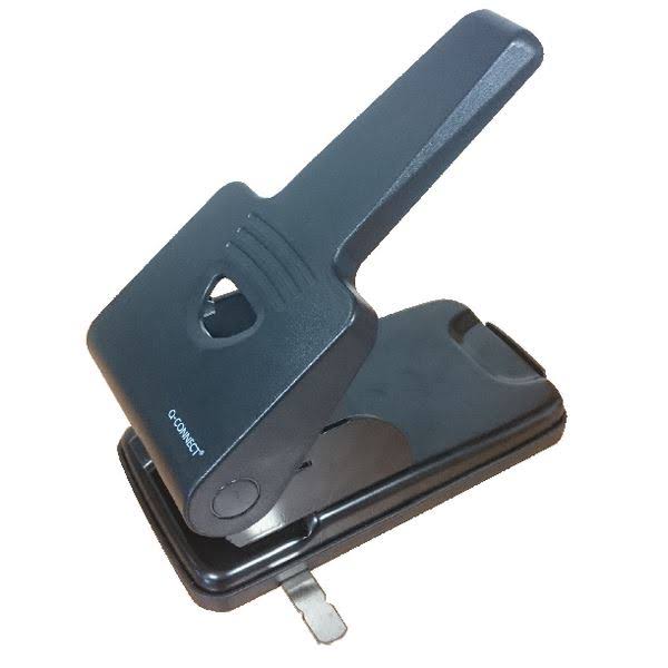 Q Connect Extra Heavy Duty Hole Punch - Black