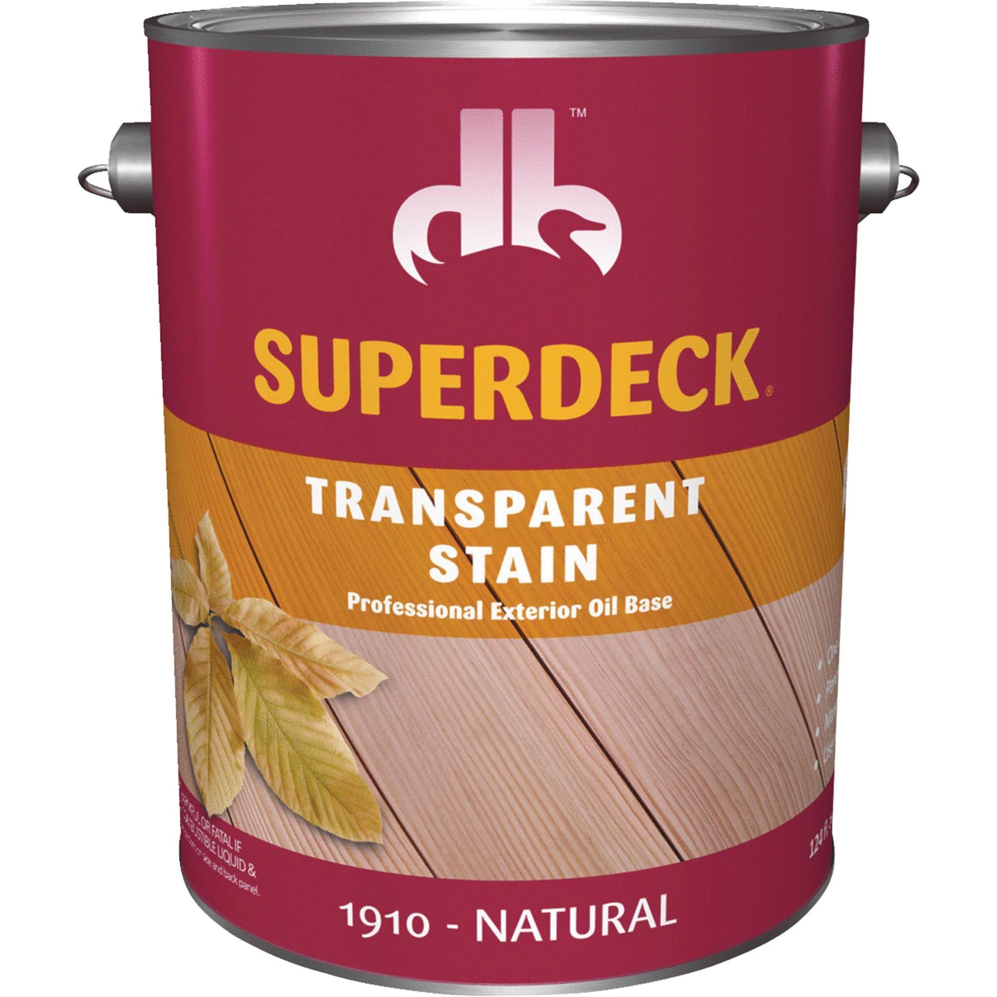 Duckback Products Superdeck Transparent Stain - 1910 Natural