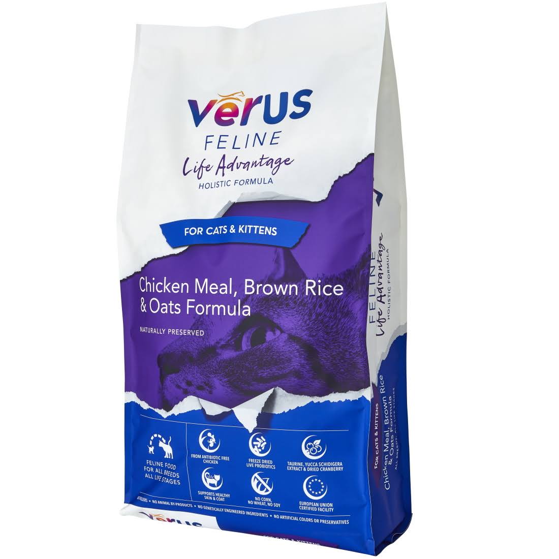 Verus Feline Life Advantage Dry Cat Food - 25 lb Bag