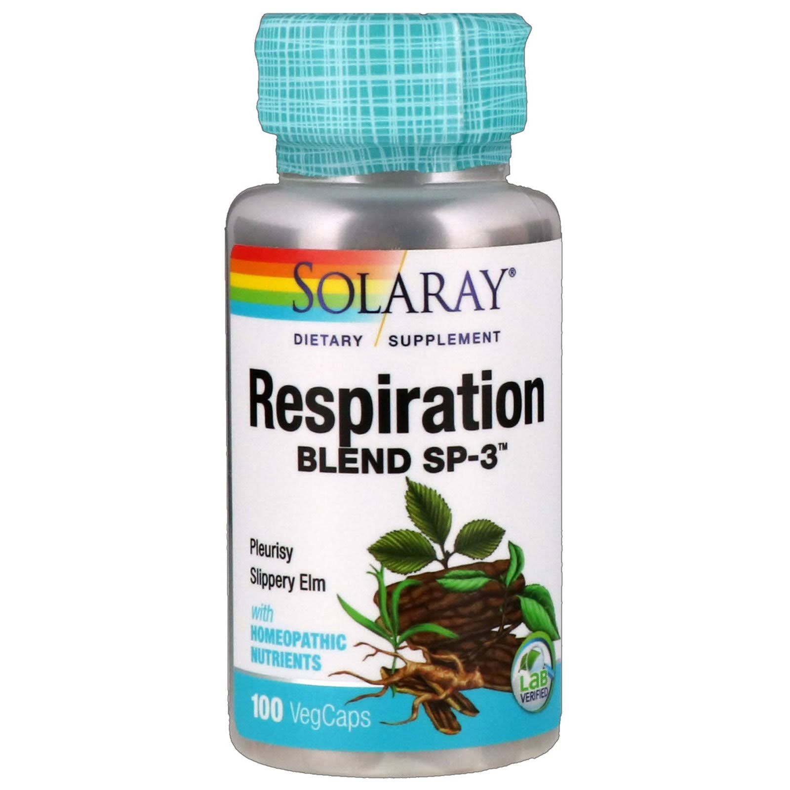 Solaray Respiration Blend SP-3 - 100 Capsules