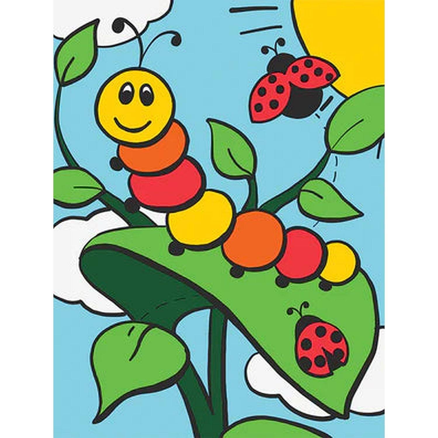 Royal & Langnickel My First Paint By Numbers Caterpillar & Ladybugs
