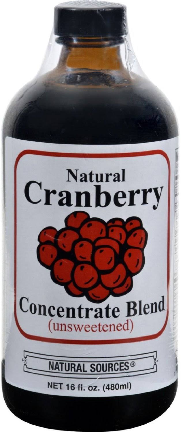 Natural Sources Drink Concentrate - Cranberry