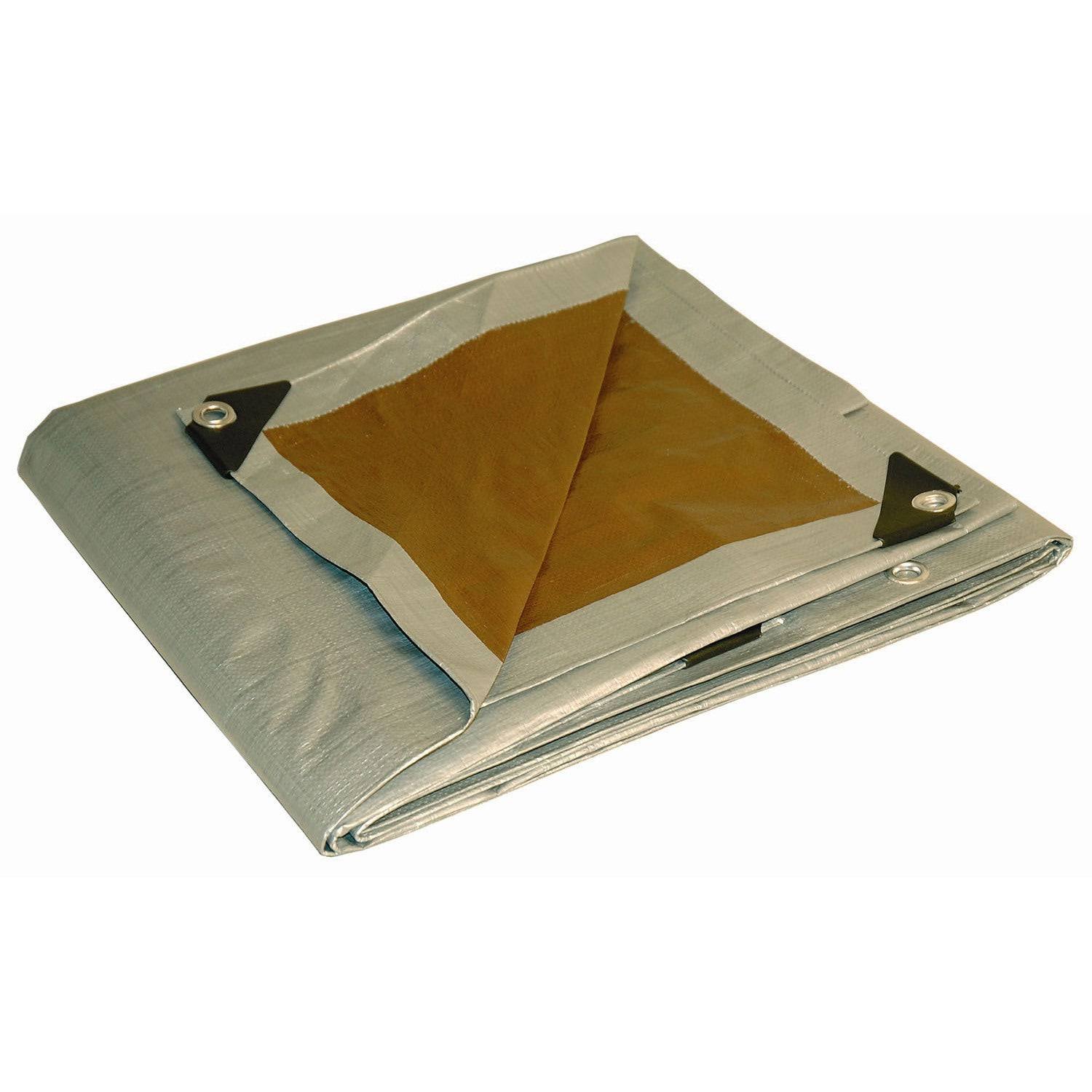 Foremost Tarp - Silver, Brown