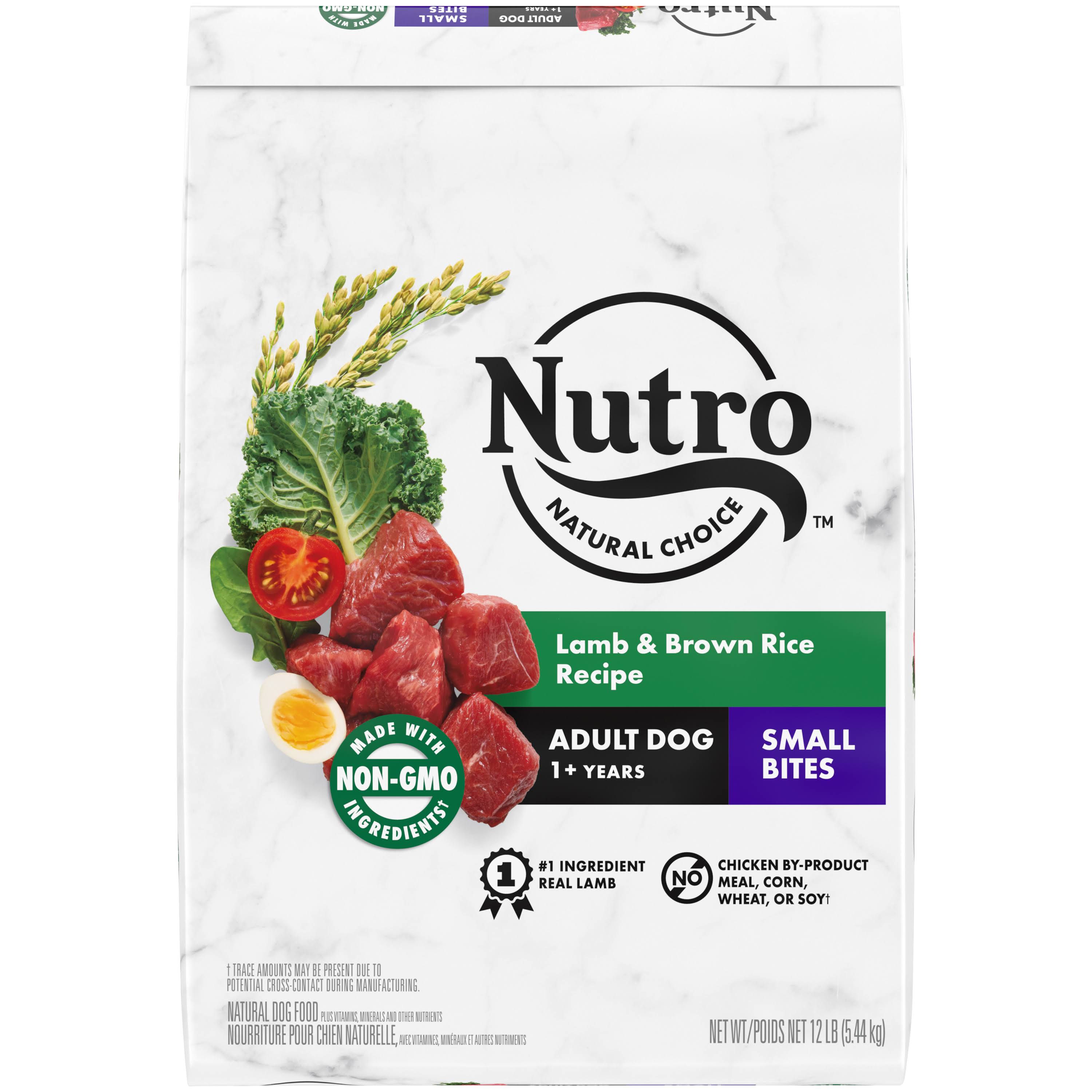 Nutro Wholesome Essentials Small Bite 12 lb. Lamb & Rice Adult Dry Dog Food 792371