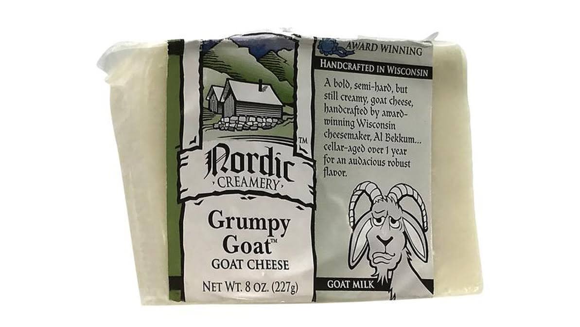 Nordic Creamery Grumpy Goat Cheese - 8 oz