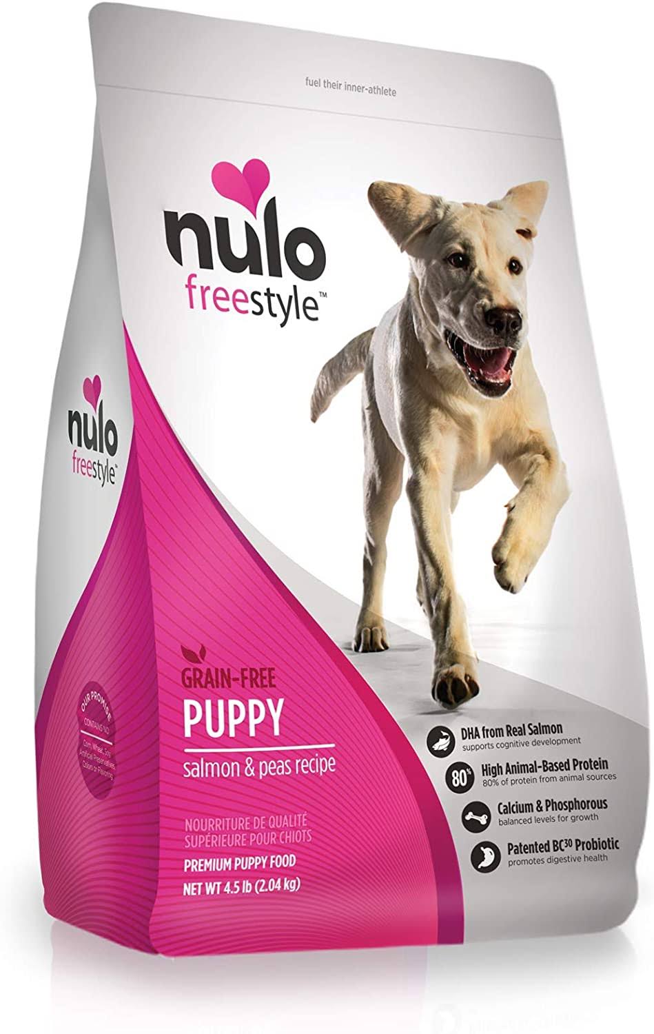 Nulo FreeStyle Grain Free Dry Dog Food - Salmon and Peas, 24Lb