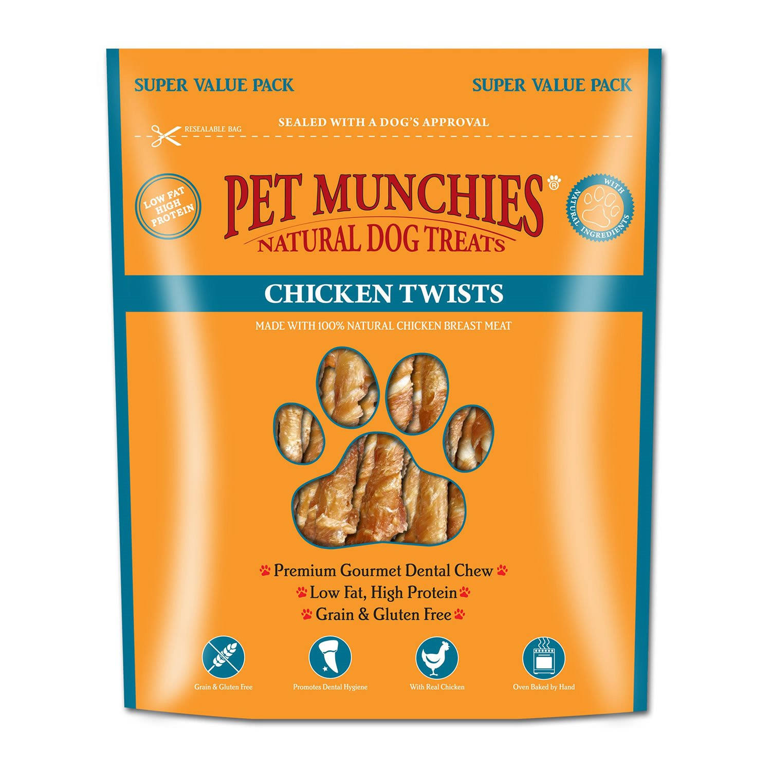 Pet Munchies Chicken Twists - 290g