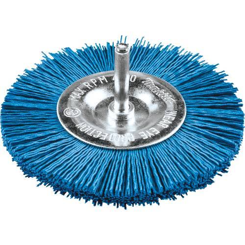 Makita d-70633 4" Nylon Wheel Brush, Fine, 240 Grit