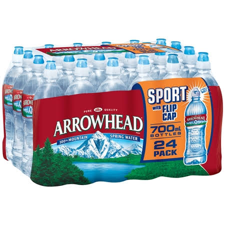 Arrowhead Spring Water 23.7oz(Pack of 24)