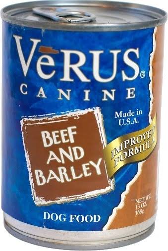 Verus Beef and Barley Formula Canned Dog Food