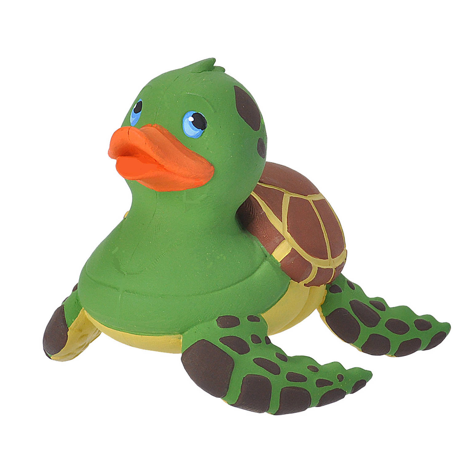 rubber duck turtle junior 10 cm green