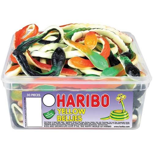 Haribo Yellow Bellies: 30-Piece Tub