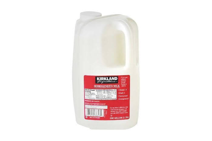 Kirkland Homogenized Milk - 1 Gallon - Johnny Gibson's - Delivered by Mercato