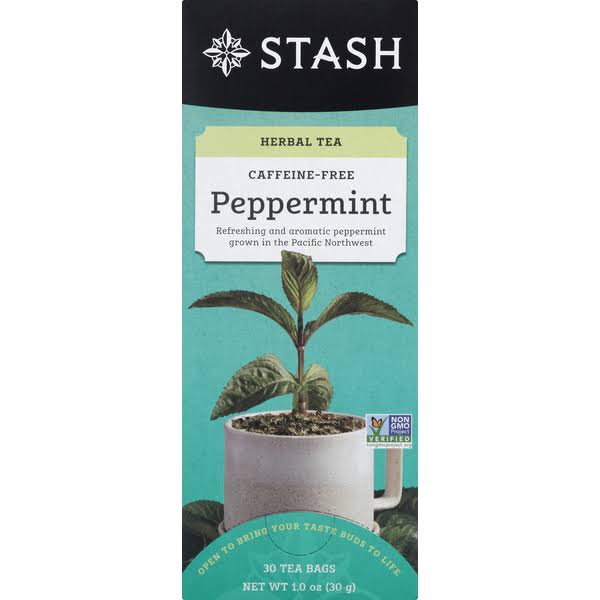 Stash Herbal Tea - Peppermint, 30 Tea Bags