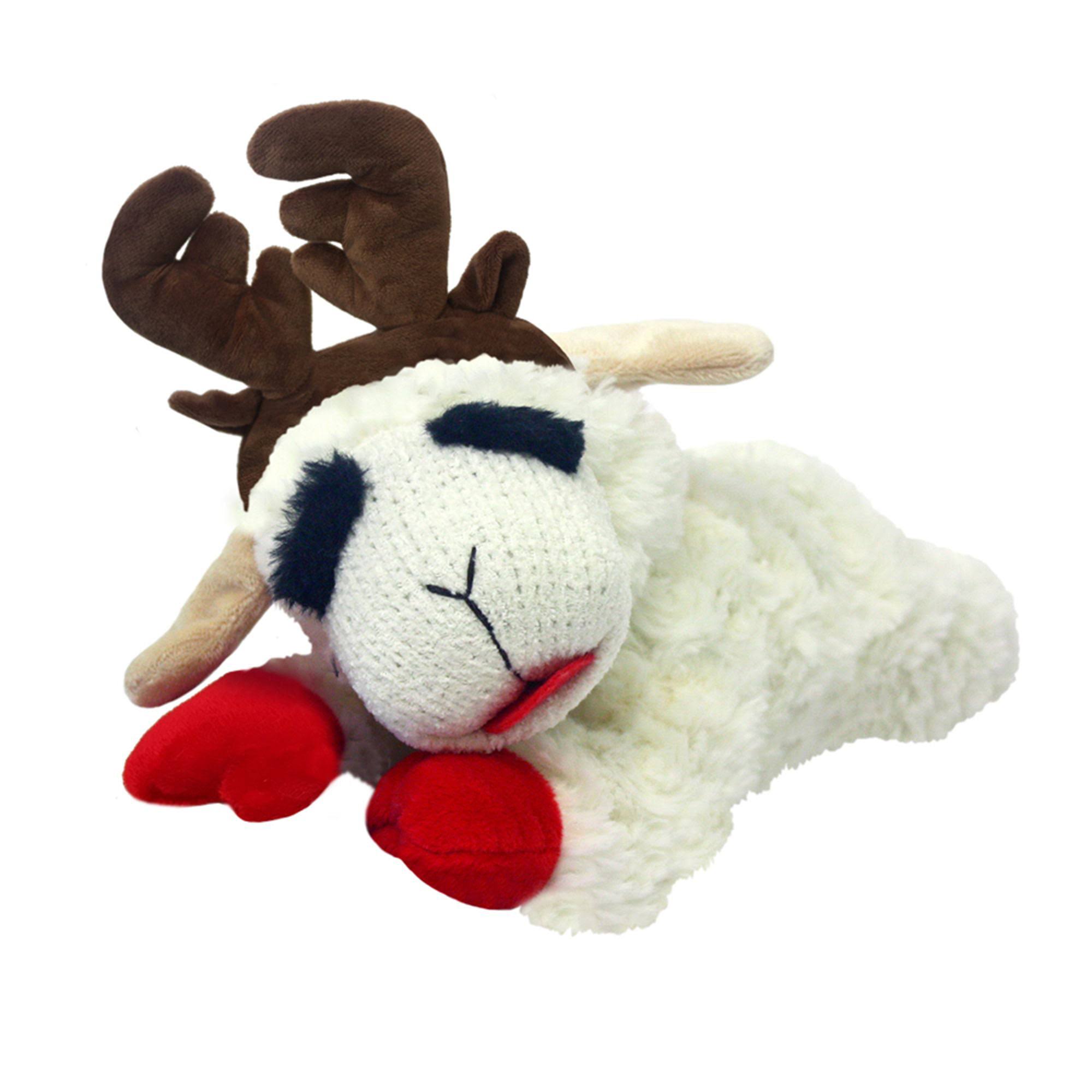 Multipet Lamb Chop with Antlers 10.5in